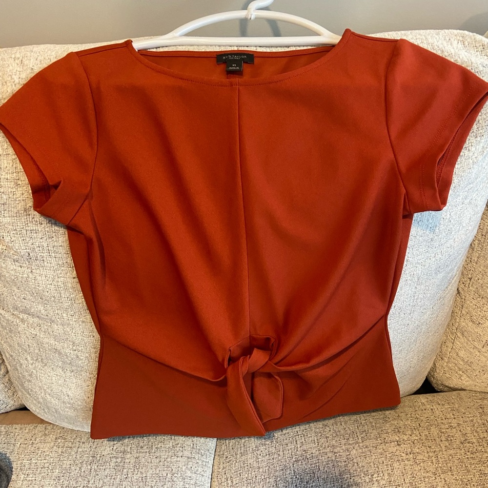 Ann Taylor Fitted Work Blouse